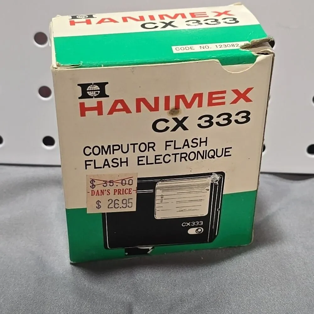 Hanimex CX333 Computer Flash w/Box Vintage